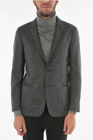 corneliani CC COLLECTION 2 Button Blazer RIGHT with Patch Pocket
