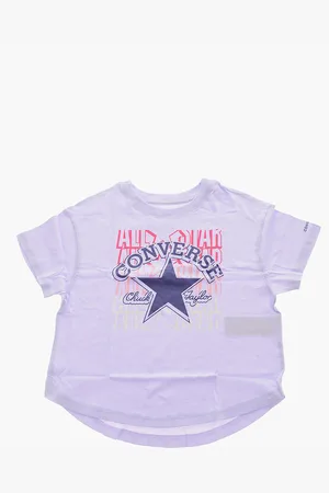 Converse ALL STAR CHUCK TAYLOR Crew-Neck BOYFRIEND T-shirt with Front