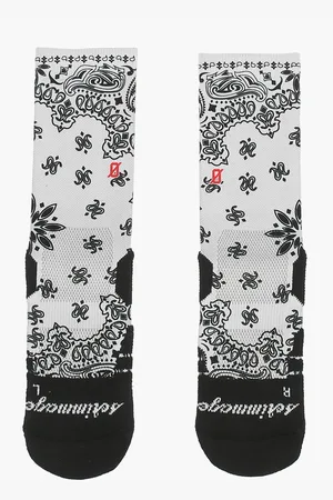 Scrimmage Embroidered BANDANA Socks