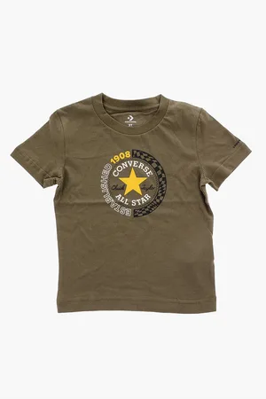 Converse ALL STAR CHUCK TAYLOR Front Printed crew-neck T-Shirt