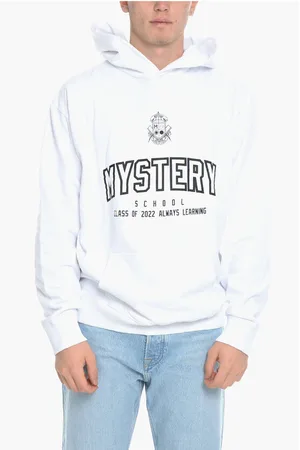 Msftsrep Hoodie with Contrast Print and Patch Pocket