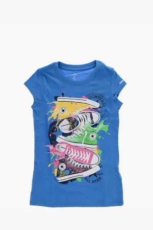 Converse ALL STAR CHUCK TAYLOR Crew-Neck T-shirt with Maxi Print
