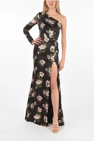 Philipp Plein COUTURE Side Split MAGICAL SWING One-shoulder Dress