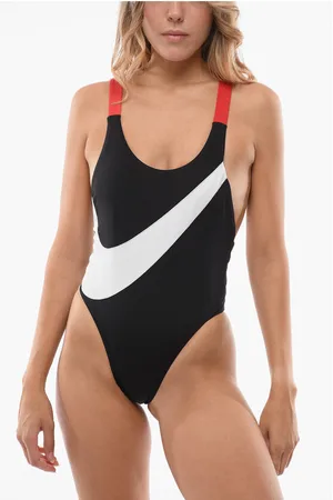 Nike Women's Color Block Racerback One Piece Swimsuit