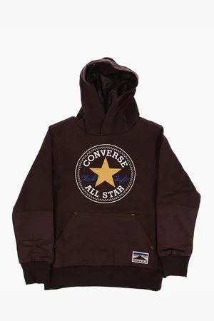 Converse ALL STAR CHUCK TAYLOR Solid Color Hoodie with Maxi Front log