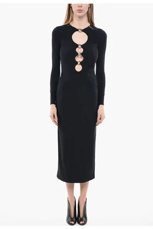 Burberry Cut-out CORINNE Sheath Dress with Metal Rings