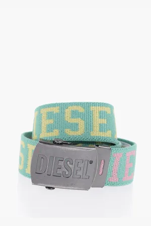 Diesel Fabric BONNY Belt with Embroidery-Logo 30mm