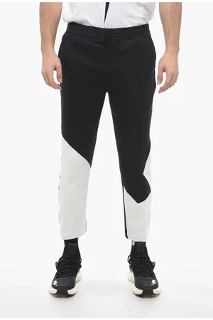 Neil Barrett Skinny Fit MODERNIST Sweatpants with Contrasting Details