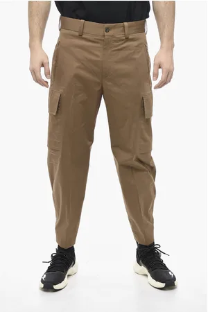 Neil Barrett Stretch Cotton FIREMAN Loose Fit Cargo Pants