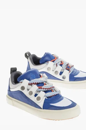MARCELO BURLON Suede TICINELLA Sneakers with Maxi Strings