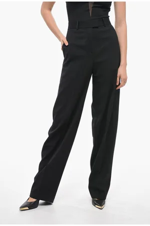 The Attico Straight-fit JAGGER Pants with Front Pleats
