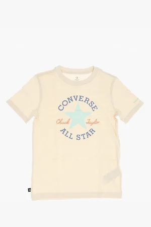 Converse ALL STAR CHUCK TAYLOR Maxi Logo Printed Crew-neck T-Shirt