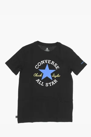 Converse ALL STAR CHUCK TAYLOR Frontal Printed Crew-neck T-shirt