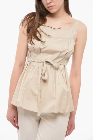 Aspesi Pleated Top with Belt