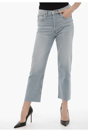 RE/DONE Straight Leg Stretch Denim 70s STOVE PIPE Jeans 18cm