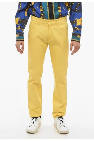RAF SIMONS 5 Pocket Piquet Cotton Pants