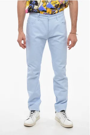 RAF SIMONS 5 Pocket Piquet Cotton Pants