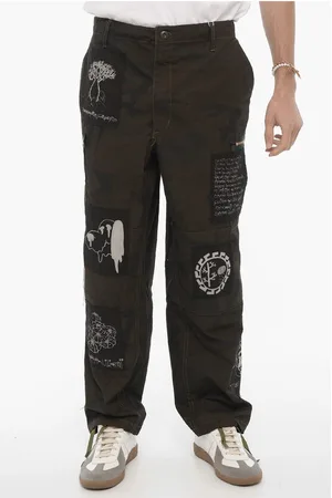 WESTFALL Printed Camouflage Motif Cargo Pants
