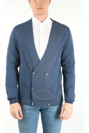 corneliani ID Double-breasted Cotton Cardigan