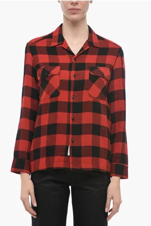 Woolrich Checkered FLUID CHAMOIS Camicia