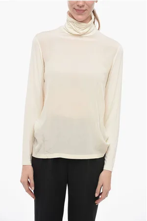 Woolrich Viscose and Silk Turtleneck Sweater