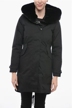 Woolrich Padded LITERARY REX Parka with Fur