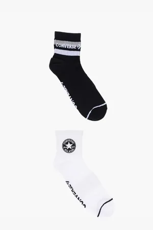Converse Two Color Ribbed 2 Pair Socks