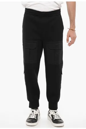 Neil Barrett Neoprene Loose Fit FIREMAN Cargo Joggers