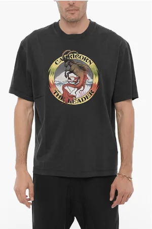 Neil Barrett Slim Fit CAPRICORN THE LEADER Crew-neck T-shirt