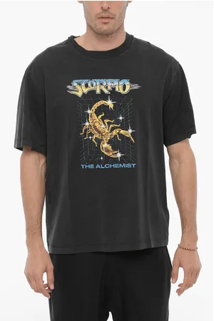Neil Barrett Printed SCORPIO THE ALCHEMIST Crew-neck T-Shirt