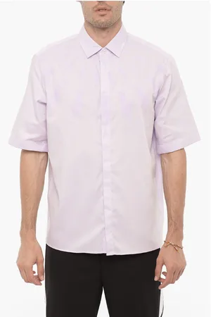 Neil Barrett Short Sleeved FAIRISLE THUNDERBOLT Shirt