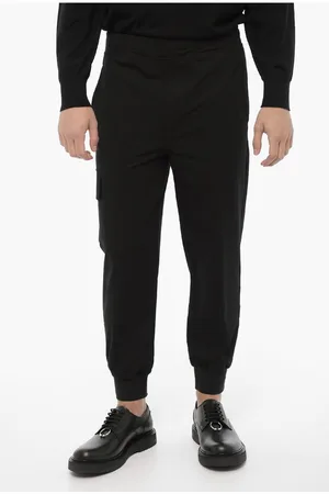 Neil Barrett Skinny Fit Cargo pants with Drawstring Waist