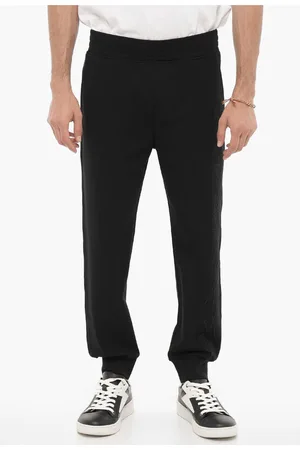 Neil Barrett Skinny Fit JUMBLED BOLTS Sweatpants with Embroideries