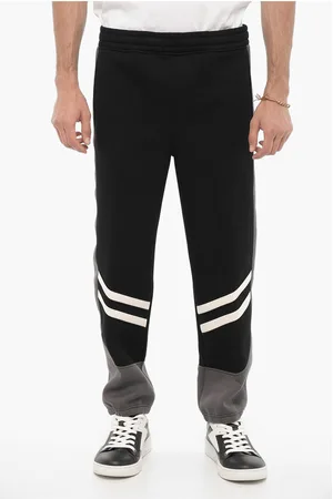 Neil Barrett Neoprene Skinny Fit Joggers with Contrasting Details