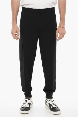 Neil Barrett Skinny Fit Cargo pants with Drawstring Waist