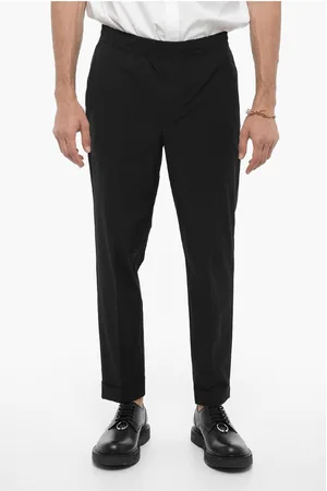 Neil Barrett Nylon REM Pants with Elastic Waistband
