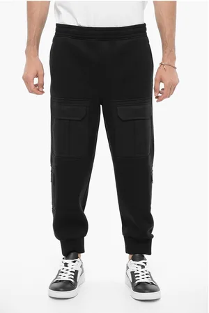 Neil Barrett Neoprene Loose Fit FIREMAN Cargo Joggers