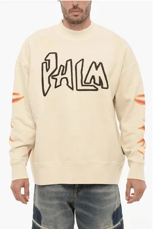 Palm Angels Printed Turtleneck Sweatshirt