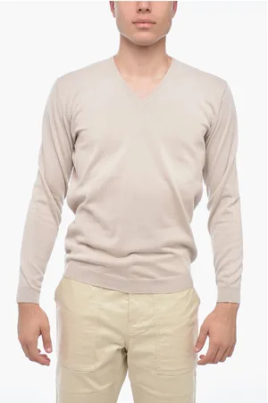 corneliani V-Neck Cotton Pullover