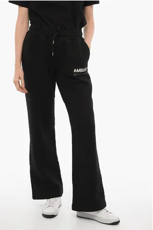 AMBUSH Solid Color Sweat Pants with Printed Logo