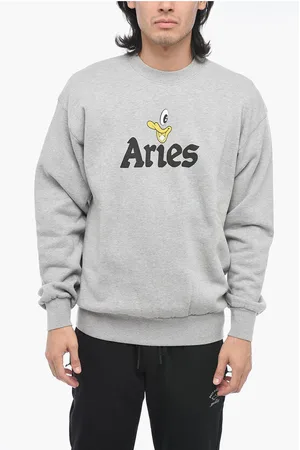ARIES Printed DUCK Crewneck Sweater