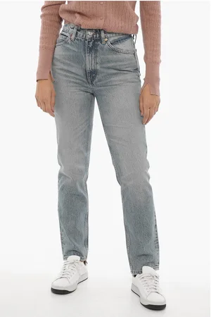 RE/DONE Straight Leg Regular Fit 70s Jeans 17cm