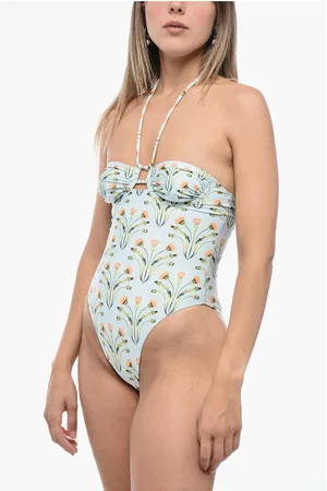 Agua by Agua Bendita Lace-Up SANDALO One-Piece Swimsuit