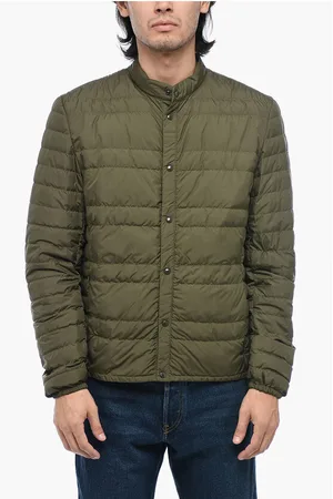 Woolrich Quilted Lightweight Jacket with Crewneck