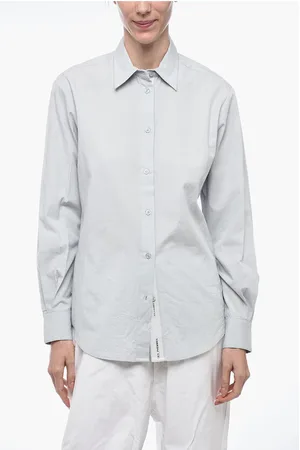 Des Phemmes Spread Collar Cotton Shirt