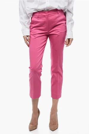 Max Mara WEEKEND Cigarette GINECEO Pants with Cropped Fit