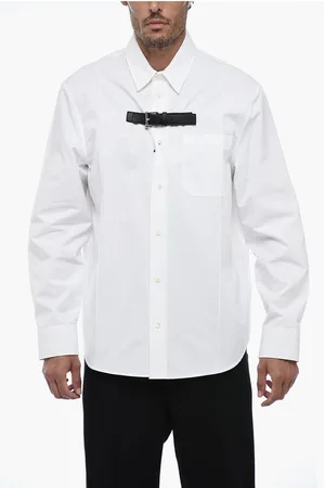 VERSACE Long Sleeved ShirtWith Buckle Detail