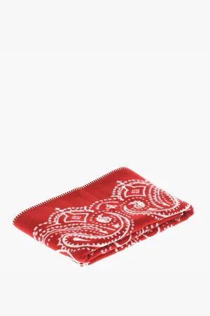 Givenchy Bandana-Motif Wool Maxi Scarf