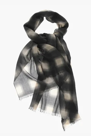 Givenchy Check Cashmere Scarf