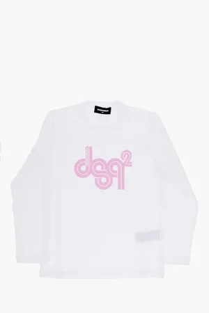 Dsquared2 Long Sleeved RENNY FIT Crew-neck T-Shirt